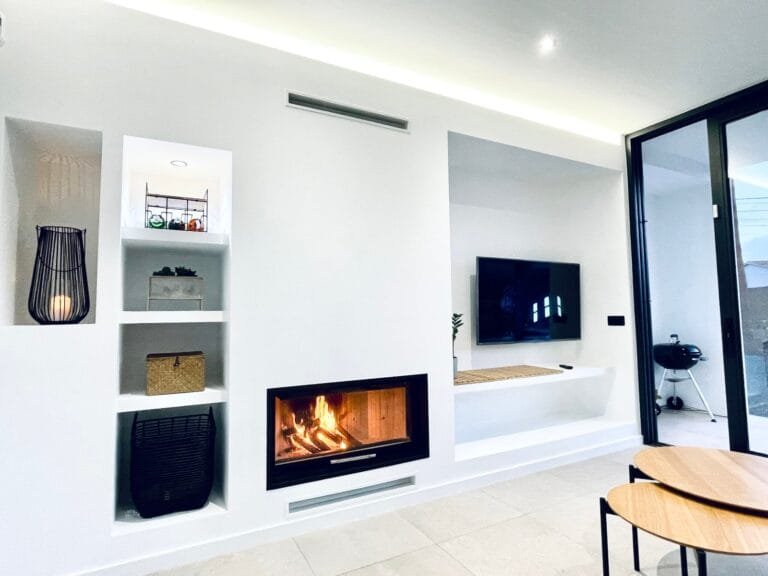 Salón Chimenea Villa